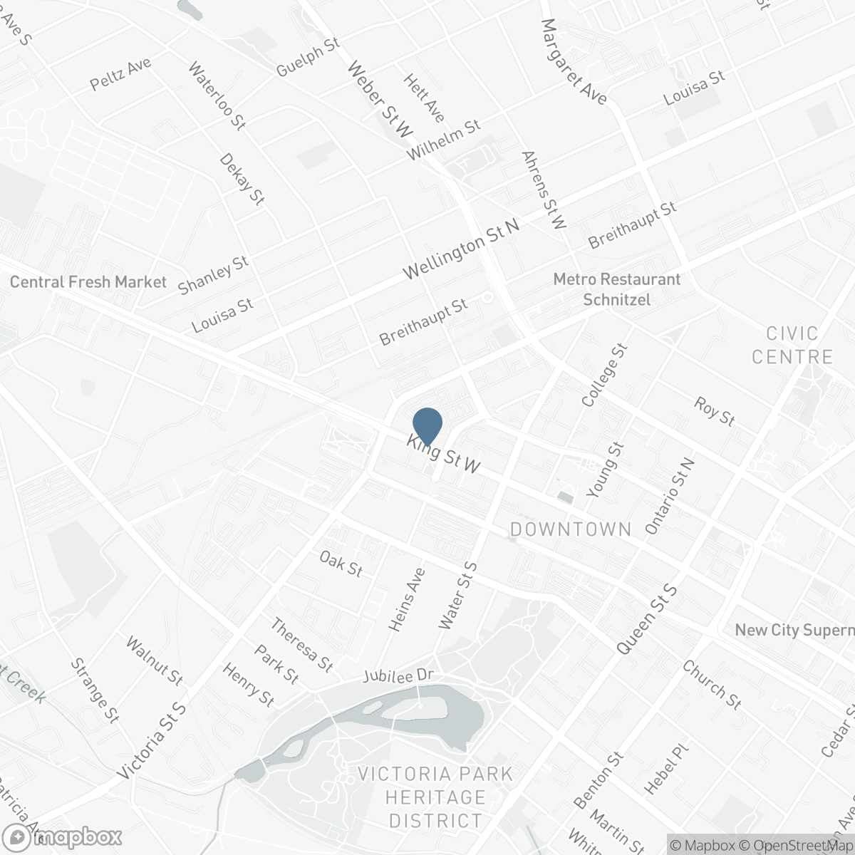 410 KING Street W Unit# 307, Kitchener, Ontario N2G 1C3